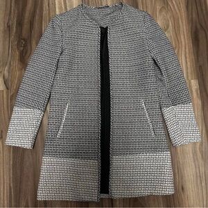 H&M Black and White Women's Blazer